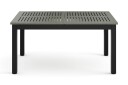 Monaco uttrekkbart utendørsbord 150–250x90 cm   Svart/Grå