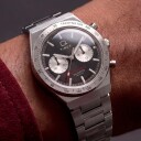 Timex Q Continental Chronograph 36mm Black Dial