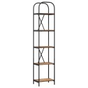  Bokhylle Gammelt tre 40 x 30 x 183 cm Konstruert tre
