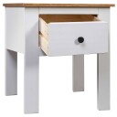  Nattbord hvit 46x40x57 cm furu Panama Range