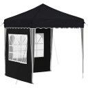 vidaXL Pop up Festtelt 195 x 195 x 245 cm Antrasitt Oxford Stoff