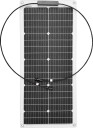 1852 Fleksibelt Solcellepanel 50W