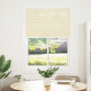  plisségardin krem 90x150 cm Stoff Bredde 89,4 Polyester