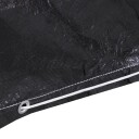vidaXL Hagemøbeltrekk til kullgrill 6 maljer 180x80x125 cm
