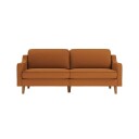 Lorvas 3 seters sofa   Brun
