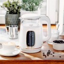 Adler Vannkoker 1,7L med Temperaturkontroll og LCD Display - Hvit