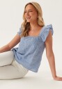 Pieces Pcapia Sl Square Neck Top