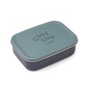 Liewood Nina Stainless Steel Lunchbox   Blue   ONE SIZE