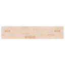 vidaXL Hylleplate 100x20x2,5 cm ubehandlet heltre eik