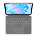 Logitech Combo Touch tastaturdeksel for iPad Air 11 (M2) (grå)