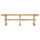 vidaXL Benk 160x35x45 cm heltre mango