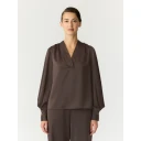 Y.a.s Dame Bluser & Skjorter Brun S,