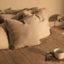Decotique Crinkle Pute 50x50 cm Hvit