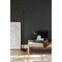 Nordlux Omari gulvlampe 2x3,2W dimbar - Svart
