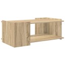  Kaffebord Sonoma eik 90 x 50 x 33 cm Konstruert tre