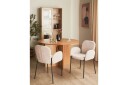 Matsalsstol Beliani Albee set om 2 Beige -