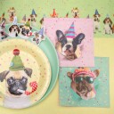 Servietter Party Hund   12 pakning