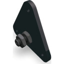 10 stk Prefa monteringsplate, M10, svart