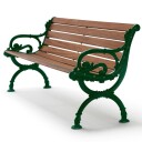 Byarums Bruk Byarum sofa / 185cm / g:grønn / v:oljet mah. Byarum Mølle
