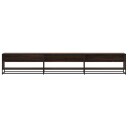  TV-benk brun eik 270x40x46 cm konstruert tre 8721102923203