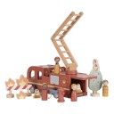 Little Dutch Brannbil M/ Trefigurer