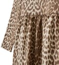 Sofie Schnoor Kjole   Bomull/Viskose   BerraKB   AOP Beige Leopa   Sofie Schnoor   6 år 116   Kjole   Brun