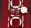 Georg Jensen Damask Christmas løper 50x140 cm dyp rød