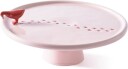 POLSPOTTEN Plate Walking Duck   Pink   L30X W30X H8.3CM