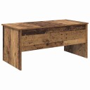 vidaXL Kaffebord Gammelt tre 102 x 50,5 x 46,5 cm Konstruert tre