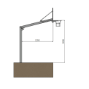 Basketballstativ V1 225cm utheng