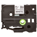 Brother Tape 36mm Tze-s261 Svart/hvit Ekstra Sterk