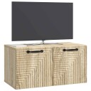  Vegghengt TV skap Sonoma eik 59,5 x 31 x 30 cm Konstruert tre