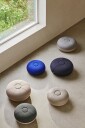 Fritz Hansen Pouf Puff Small Øvre Del Skinn / Lysegrå