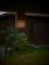 Sidara taklampe utendørs seaside IP54   Metallisk Brun