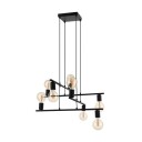 Eglo Mezzana pendel H1100 sort E27 8X40W
