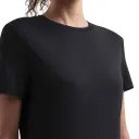 Icebreaker Women Merino 150 Tech Lite Iii Ss Tee Black L
