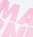 Marni Collegegenser   Beskåret   Hvit/Rosa m. Glitter   Marni   8 år 128   Collegegenser