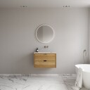 CPH Tapwork Soft 80   MKIII fingertappede skap i naturlig eik inkl. Mathvid SolidTec® vask