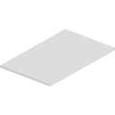 Cosmic benkeplate (MDF) matt hvit