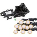 Light By Juhl Cosmos underjordisk spot Zigbee messing 10 pk