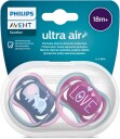 Philips Avent Ultra Air Deco Smokk 2-Pack 18+m Lilla/Rosa