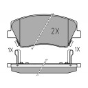 Bremseklosser MEYLE 025 225 1817