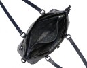 Adax Napoli Malia Skinn Laptop Skulderveske 14" Svart