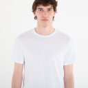 Calvin Klein Ss Slim Stretch Cotton Crewnk Te - White - M