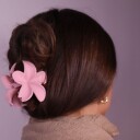 Makeup Mekka Matte Flower Hair Clip Large Yellow