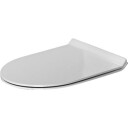 Duravit DuraStyle Toalettsete Med myktlukkende hengsler, Hvit