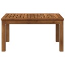 vidaXL Kaffebord Naturlig 50 x 68,5 x 36 cm Solid akasietre