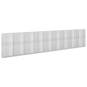 vidaXL Gabion med 3,5 mm wire og 5x2,5 cm nett 950x30x200 cm