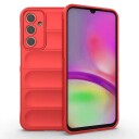 INCOVER Samsung Galaxy A25 (5G) Fleksibelt Plastdeksel - Rød