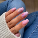 Semilac UV Gel Polish 320 Shimmer Dust Pink